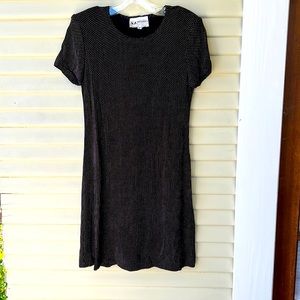 S.L. Petites. Fits petite 2-4. Black with white dots